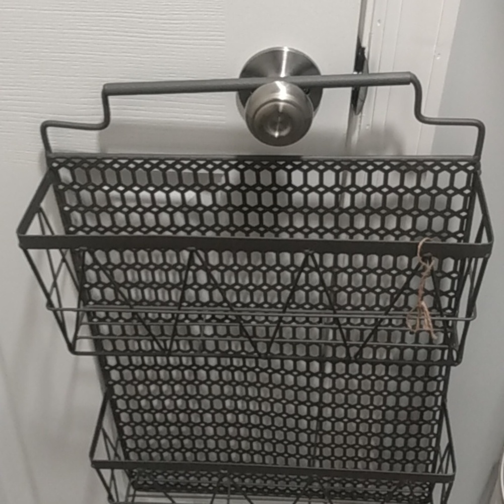 Large Stainless Steel Hanging Rack Shelves - Picture 4 of 8